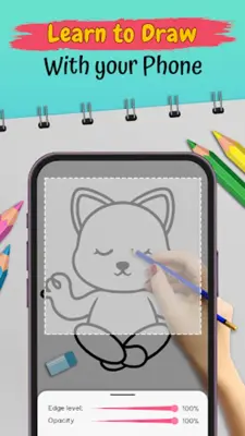 AR Drawing Sketch & Art Trace android App screenshot 2